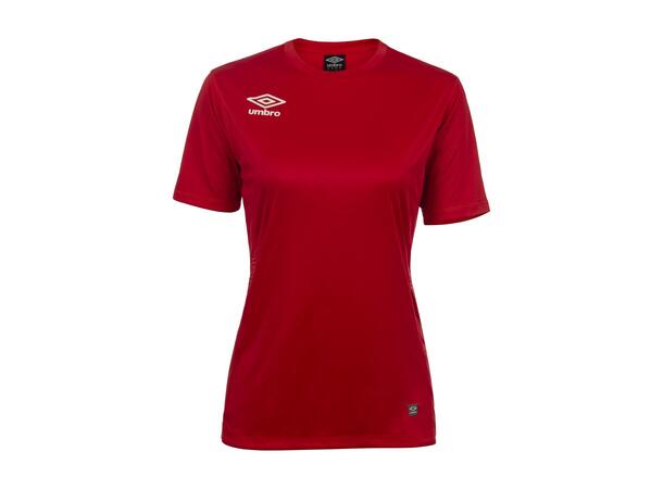 UMBRO Liga SS Jersey W Röd 34 Matchtröja kort ärm dam 