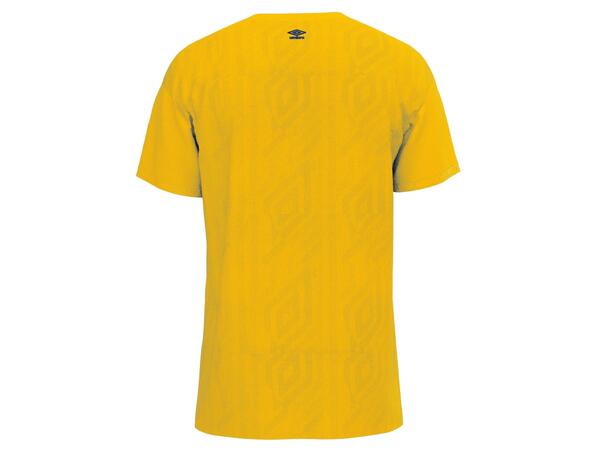 UMBRO UX Pro SS Jsy Gul/Svart M Matchtröja kort ärm 