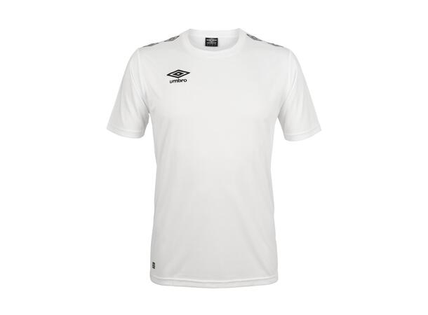 UMBRO UX Pro Trn Tee Jr Vit/Svart 164 Tränings t-shirt junior 