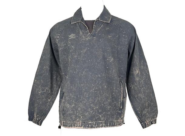 UMBRO Washed Drill Top Blå XL Tröja i bomullstwill 