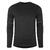 UMBRO Pro Trn LS Marl Poly Tee Svart L Långärmad tränings t-shirt 