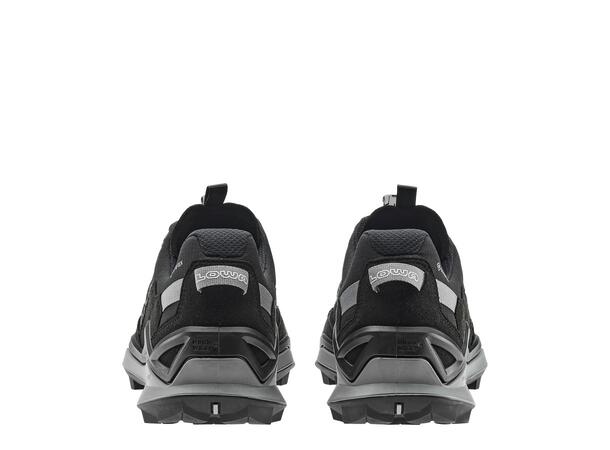 LOWA MADDOX PRO GTX LO SL Svart/Grå 10,5 Vandringssko med snabbsörning 