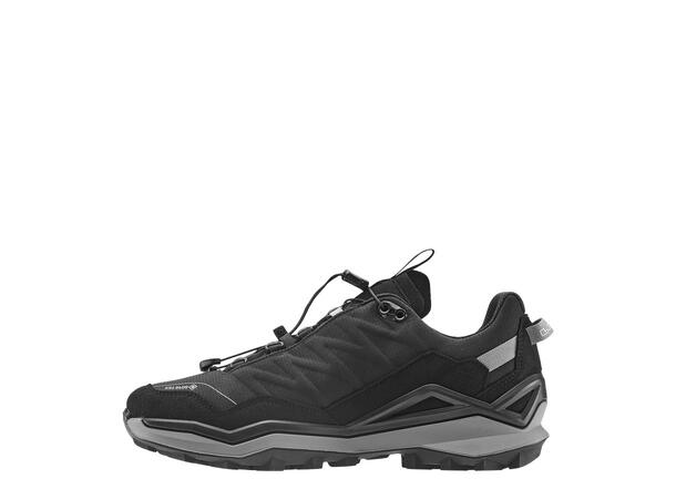 LOWA MADDOX PRO GTX LO SL Svart/Grå 10,5 Vandringssko med snabbsörning 