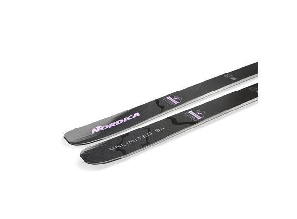NORDICA UNLIMITED 94 Lila/Grå 165 Skidor All Mountain Touring (flat) 