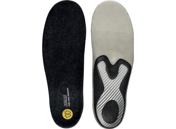 SIDAS COMFORT + MERINO Svart M Iläggssulor vinter 