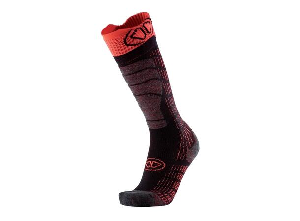 SIDAS SKI COMFORT SOCKS Svart/Oran 45-47 Skidstrumpor 