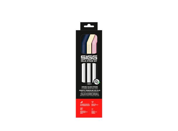 SIGG HELIA STRAW SET NIGHT Small 3-pack sugrör till Helia 0,45l 