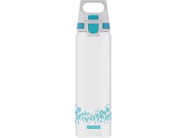 SIGG TOTAL CLEAR ONE MYPLANET Blå 0,75L Vattenflaska i transparent plast 