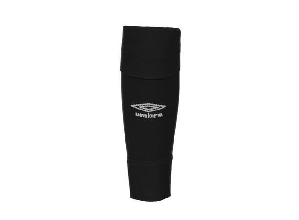 UMBRO Footless Sock Svart M Fotbollstrumpa utan skaft 