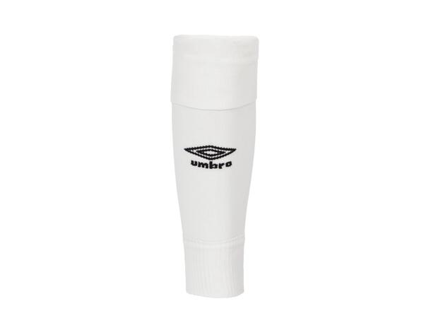 UMBRO Footless Sock Vit XL Fotbollstrumpa utan skaft 