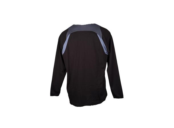 UMBRO Panelled LS Jersey Svart S Retro fotbollströja 