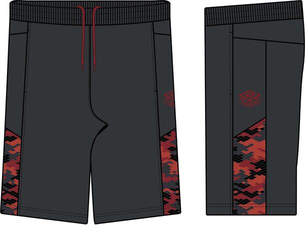 UMBRO Pro Tr Active Short Svart S Träningsshorts 