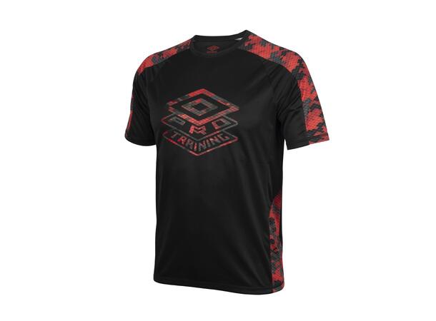 UMBRO Pro Tr Graphic Jersey Svart M Tränings t-shirt 