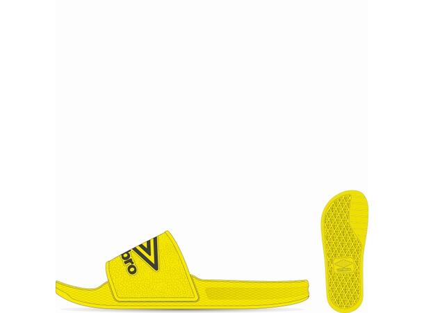 UMBRO Squadra Slide Gul/Svart 43 Badtoffla 