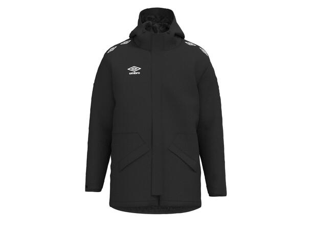 UMBRO UX Pro Team Jacket Svart M Fodrad klubbjacka 