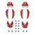 SIDI SRS CARBON-GROUND INS. Röd 38-40 Original reservdel (59) 