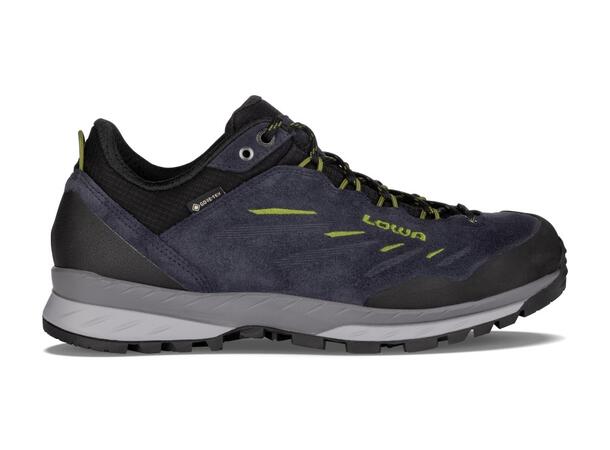 LOWA DELAGO GTX LO Marin/Grön 11 Trekkingsko med Goretex 