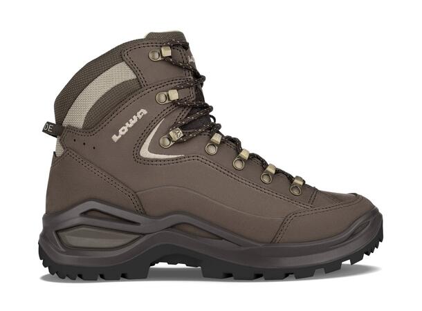LOWA RENEGADE EVO LL MID WS Brun 6 All Terrain vandringskänga dam 