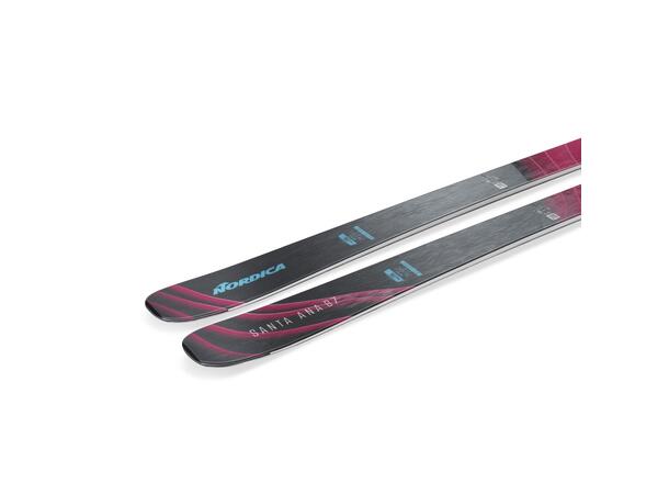 NORDICA SANTA ANA 87 Blå/Lila 155 Skidor All Mountain dam (flat) 