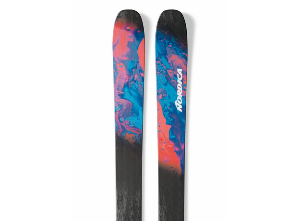 NORDICA UNLEASHED 120 Svart/Röd 180 Skidor Freeride säsong 25/26 