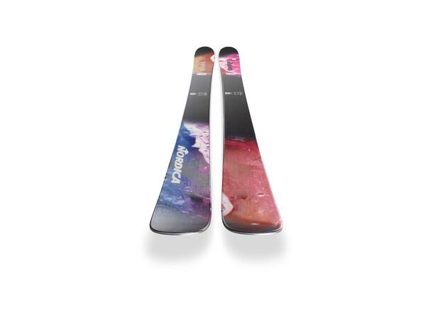 NORDICA UNLEASHED 90 Svart/Rosa 174 Skidor Freeride Twintip (flat) 