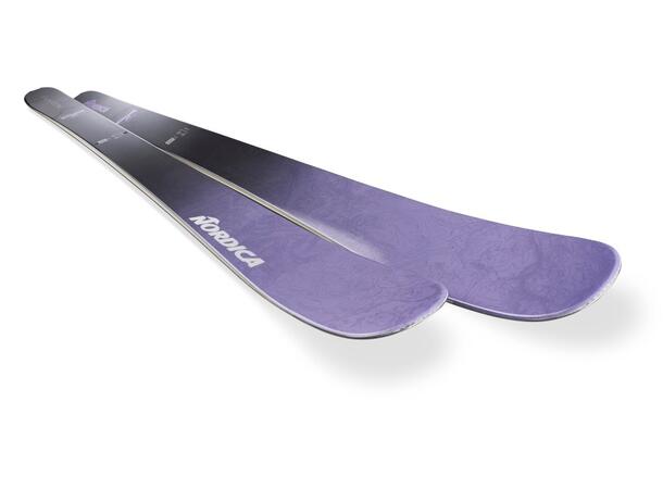 NORDICA UNLIMITED 94 Lila/Grå 172 Skidor All Mountain Touring (flat) 