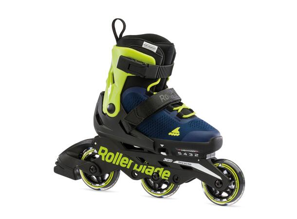ROLLERBLADE MICROBLADE 3WD Blå/Lime 230 Inlines junior 
