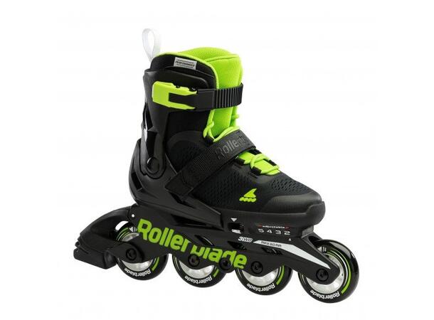 ROLLERBLADE MICROBLADE 3WD Blå/Lime 230 Inlines junior 