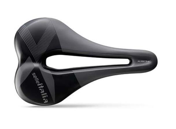 SELLE X-BOW TI316 SUPERFLOW Svart L Cykelsadel Off-Road, E-Mtb 