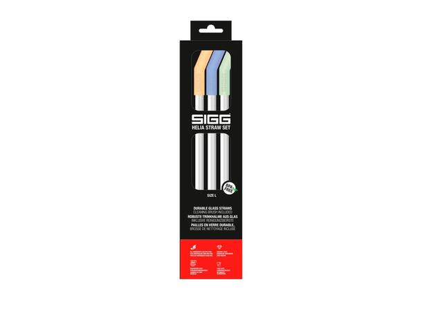 SIGG HELIA STRAW SET DAY Large 3-pack sugrör till Helia 0,6l 