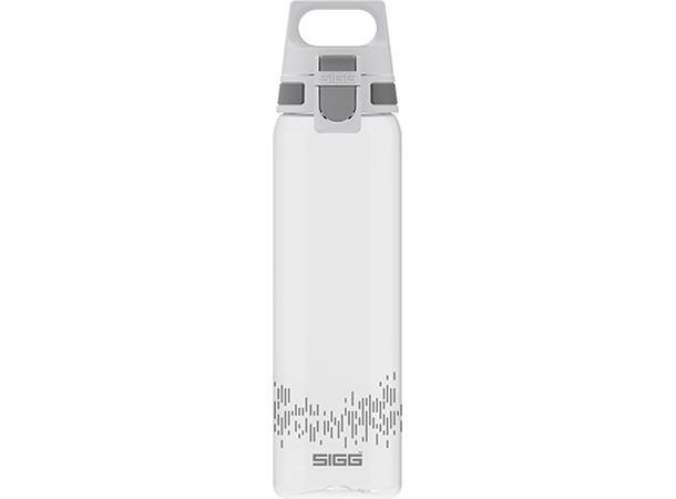 SIGG TOTAL CLEAR ONE MYPLANET Grå 0,75L Vattenflaska i transparent plast 