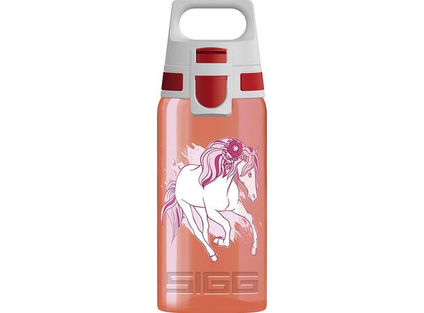 SIGG VIVA ONE Horse Club 0,5 L Vattenflaska för barn 