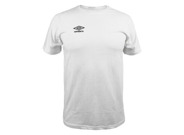 UMBRO Basic Tee Vit M T-shirt med rundhals
