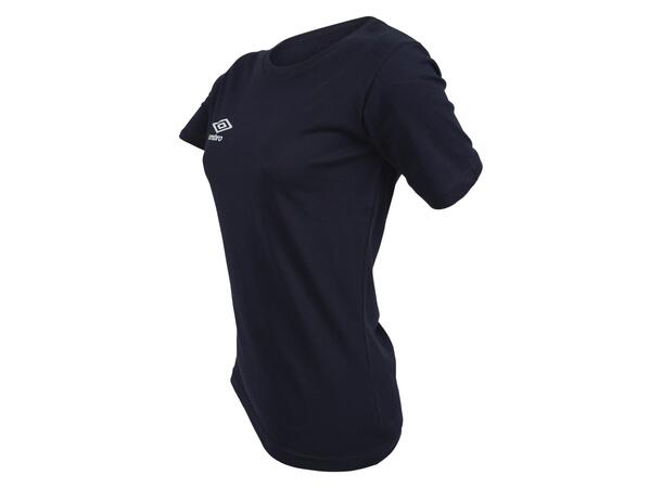 UMBRO Basic Tee W Marin 40 T-shirt med rundhals dam 