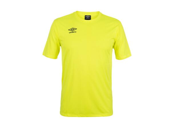 UMBRO Cup SS Jersey Jr Neongul 140 Tränings t-shirt junior 