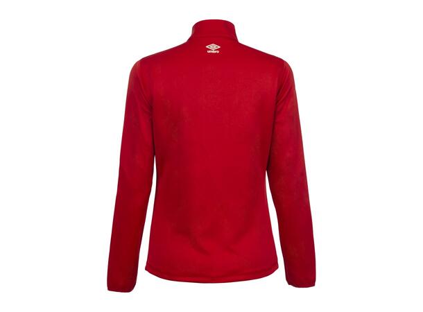 UMBRO Liga Halfzip W Röd 38 Träningströja med krage dam 