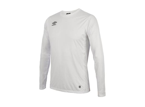 UMBRO Liga LS Jersey Jr Vit 140 Matchtröja lång ärm junior 