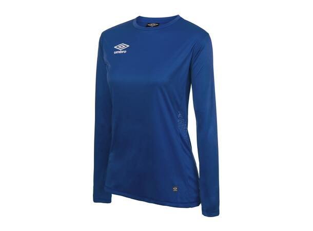 UMBRO Liga LS Jersey W Blå 42 Matchtröja lång ärm dam 
