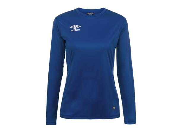 UMBRO Liga LS Jersey W Blå 42 Matchtröja lång ärm dam 