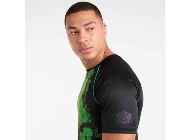 UMBRO Pro Train Graphic Jsy Svart L Tränings t-shirt 