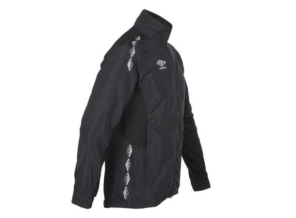 UMBRO UX-1 Trn Jacket Jr Svart/Vit 140 Träningsjacka 