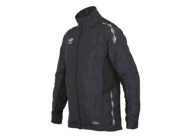UMBRO UX-1 Trn Jacket Jr Svart/Vit 140 Träningsjacka 