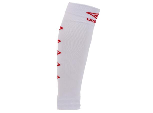 UMBRO UX Elite No Foot Vit/Röd SR Fotbollsstrumpor utan fot 