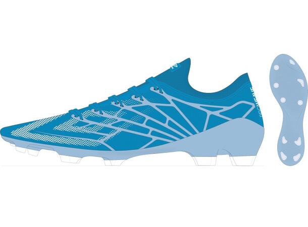 UMBRO Velocita Alchemist Pro FG Blå 42 Fotbollsko fasta dobbar 