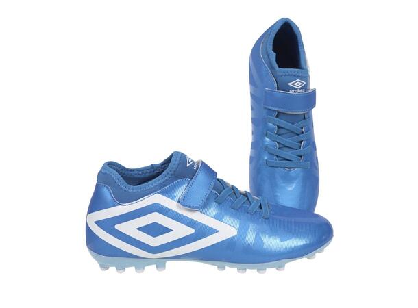 UMBRO Velocita VI 1.0 AG VE J Blå 30 Barnsko med kardborre (konstgräs) 