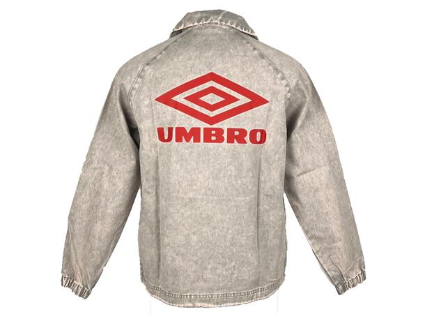 UMBRO Washed Drill Top Grå M Tröja i bomullstwill 