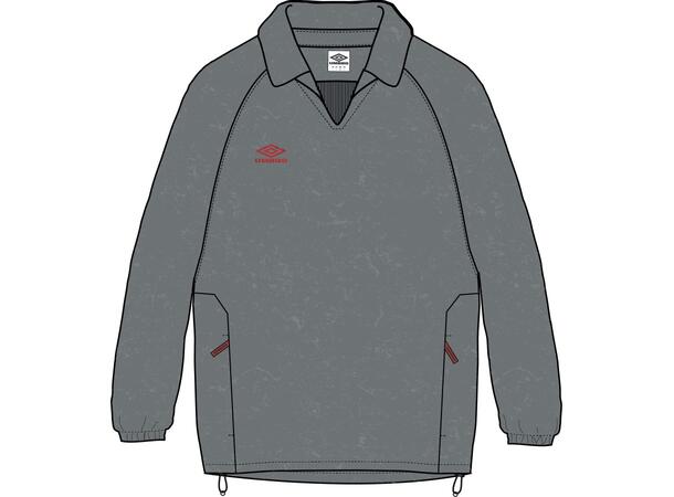 UMBRO Washed Drill Top Grå M Tröja i bomullstwill 