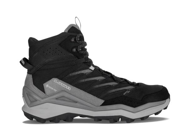 LOWA MADDOX PRO GTX MID Svart/Grå 8 Light Hiking vandringskänga herr 