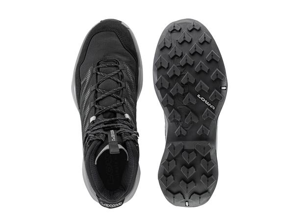 LOWA MADDOX PRO GTX MID Svart/Grå 8 Light Hiking vandringskänga herr 