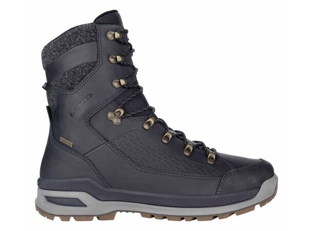 LOWA RENEGADE EVO ICE GTX Marin 8,5 Varm vinterkänga med Gore-Tex 